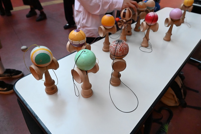 ワークショップブースの様子。