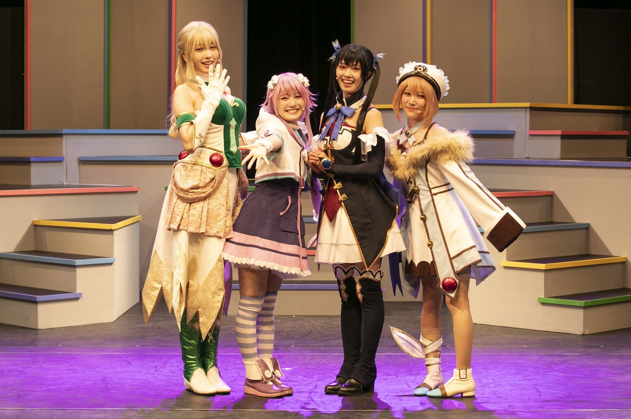 楽しむぞという気持ちで観て！中川梨花ら出演、超次元ミュージカル「ネプテューヌ」幕開け