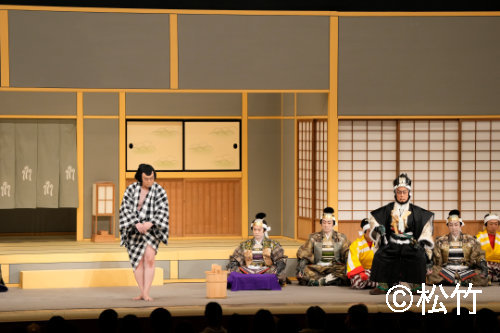 通し狂言「義経千本桜」より、「すし屋」Aプロの様子。
