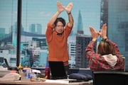 PARCO PRODUCE 2025 音楽劇「MONDAYS/このタイムループ、まだまだ終わらない!?」より。(撮影:田中亜紀)