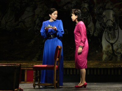 「Bunkamura Production 2025 / DISCOVER WORLD THEATRE vol.15『リア王』NINAGAWA MEMORIAL」より。（撮影：細野晋司）