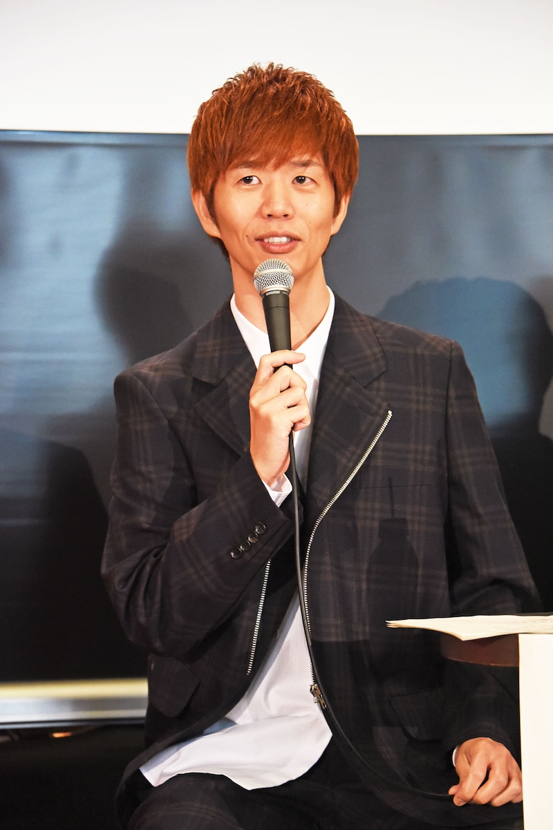 2025年度 全国共同制作オペラ ドニゼッティ作曲 / 歌劇「愛の妙薬」取材会に出席した杉原邦生。