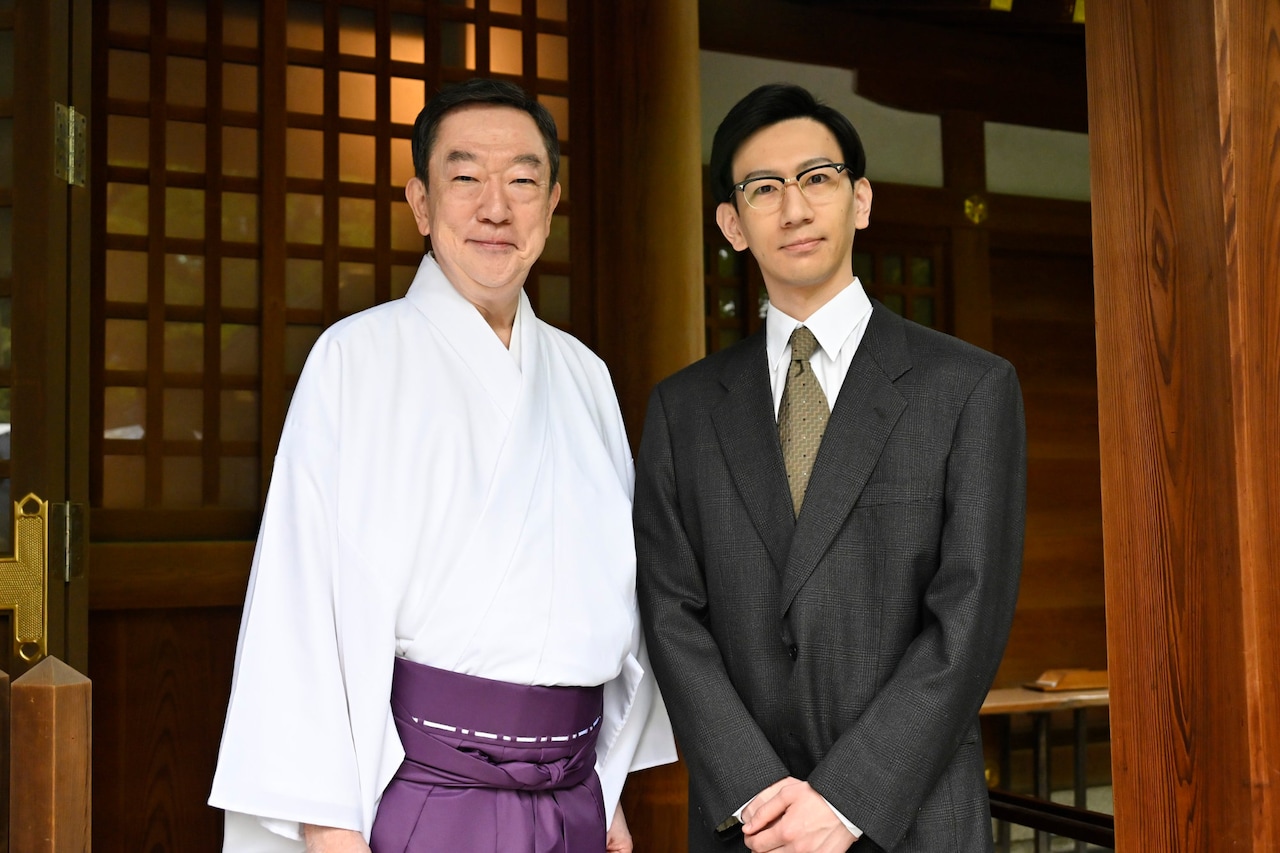 坂東新悟、もしがく第4話にゲスト出演！坂東彌十郎との親子共演に「父の方が緊張していた」