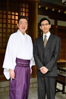 左から坂東彌十郎、坂東新悟。