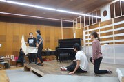 Music Program TOKYO シアター・デビュー・プログラム「彼女のアリア」稽古場の様子。
