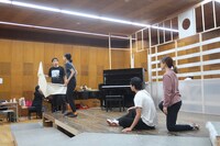 Music Program TOKYO シアター・デビュー・プログラム「彼女のアリア」稽古場の様子。