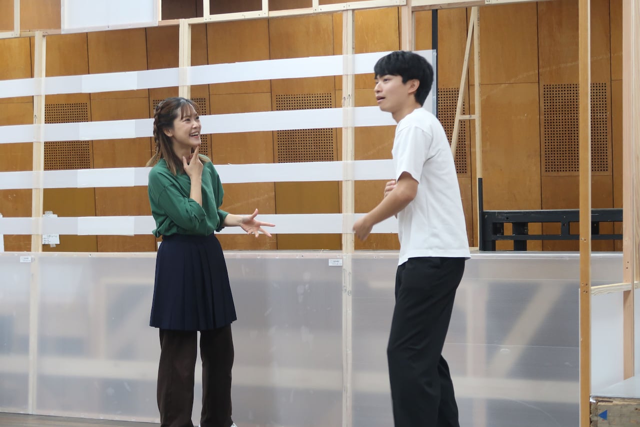 Music Program TOKYO シアター・デビュー・プログラム「彼女のアリア」稽古場の様子。