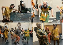 うずめ劇場 第42回公演「ギリシャ喜劇『平和』」稽古風景