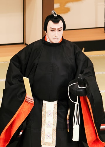 2025年9月 歌舞伎座「菅原伝授手習鑑」より、「筆法伝授」。（撮影：二階堂健）