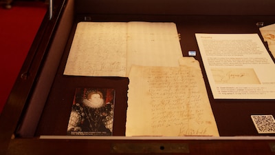 「『その時 世界が動いた』エリザベス1世伝説のスピーチ 無敵艦隊撃破リーダーの決断」より。（写真提供：NHK）