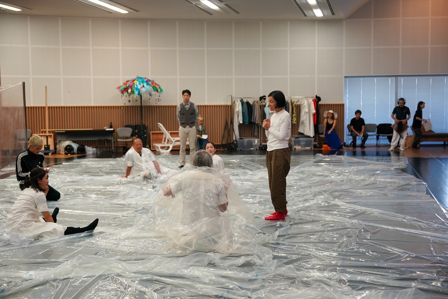 SPAC秋のシーズン2025-2026 #2「ハムレット」稽古の様子。©︎SPAC photo by Y.Inokuma
