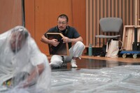 SPAC秋のシーズン2025-2026 #2「ハムレット」稽古の様子。©︎SPAC photo by Y.Inokuma