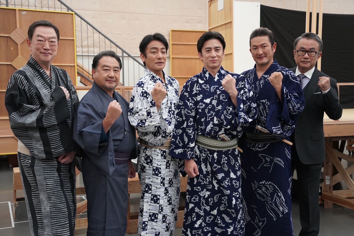 三谷かぶき「歌舞伎絶対続魂（ショウ・マスト・ゴー・オン）～幕を閉めるな～」囲み取材より。
