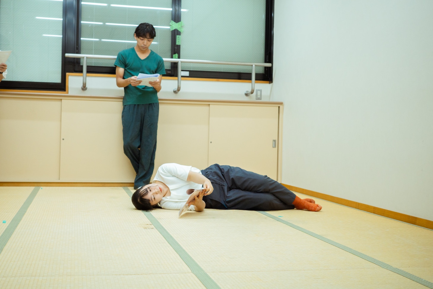 來來尸來 004便「レ-ガデラ」稽古の様子。