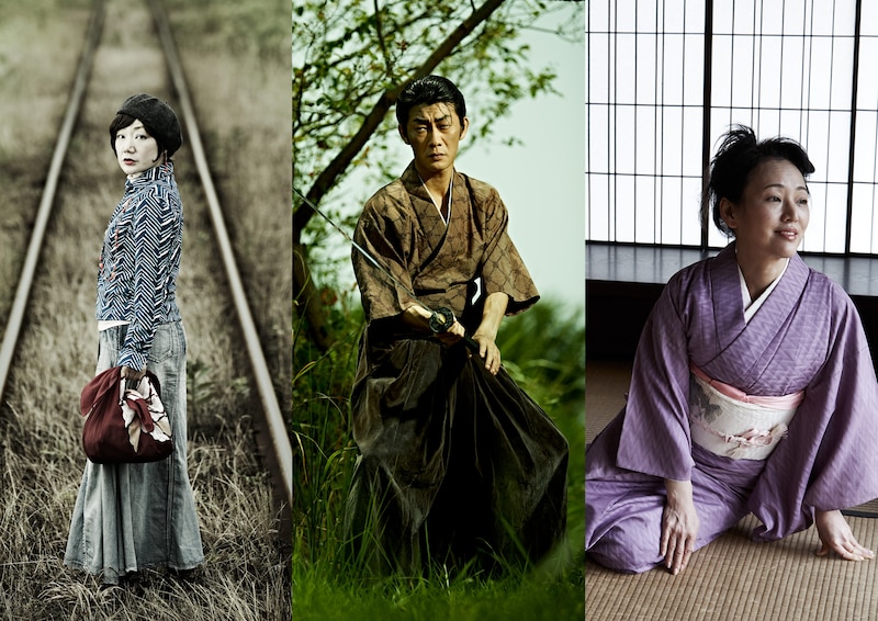 左から、わかぎゑふ、うえだひろし、みやなおこ。（撮影：山田徳春）