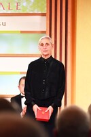 第36回高松宮殿下記念世界文化賞の授賞式典に出席した、アンヌ・テレサ・ドゥ・ケースマイケル。