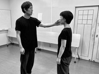 OTO「一角獣の六感」稽古の様子。