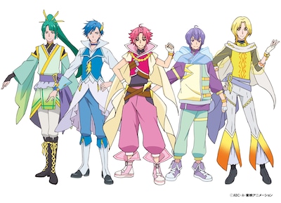 テレビアニメ「キミとアイドルプリキュア♪」39話に登場する、「『Dancing☆Starプリキュア』The Stage」メンバー