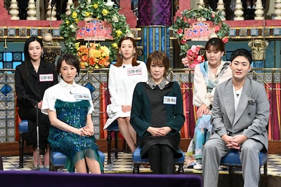 日本テレビ「『踊る！さんま御殿!!』タカラジェンヌ大集合SP」より。