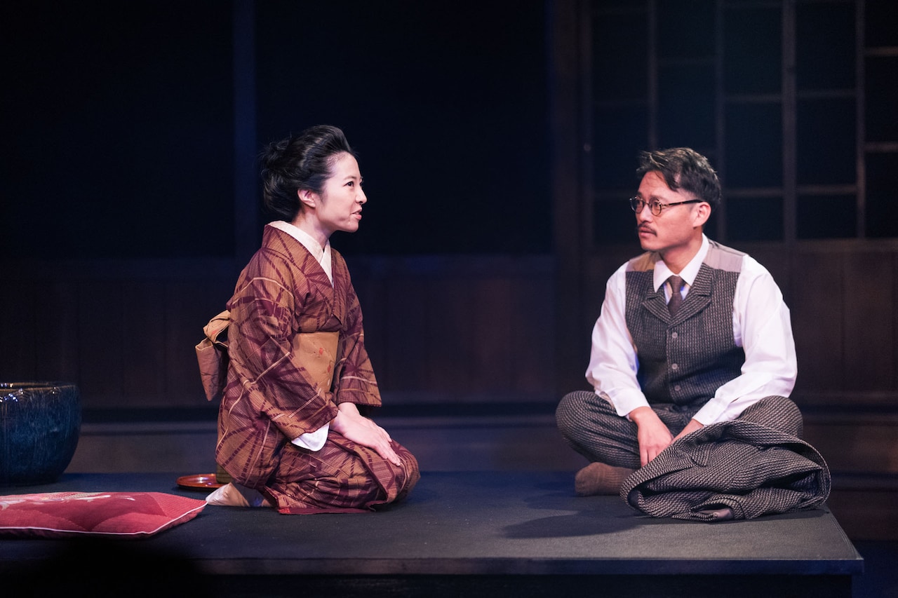 御船千鶴子と福来友吉の物語描く、新派の子×玄狐の合同公演「千里眼の女」開幕