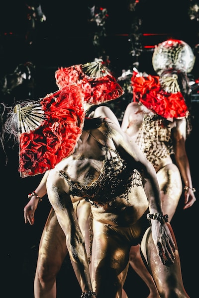 大駱駝艦 壺中天 舞踏公演 梁鐘譽「春の祭典」より。（撮影：腰山大雅）