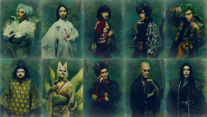 「MOJOプロジェクト-Musicals of Japan Origin project- 第2弾 ミュージカル『どろんぱ』supported by にしたんクリニック」キャストビジュアル
