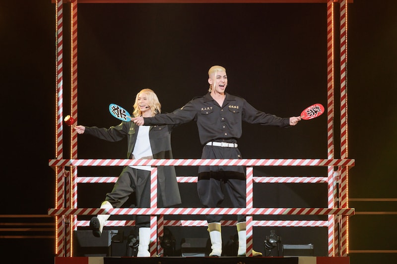 ミュージカル「東京リベンジャーズ」ライブ「リベミュ祭」より。