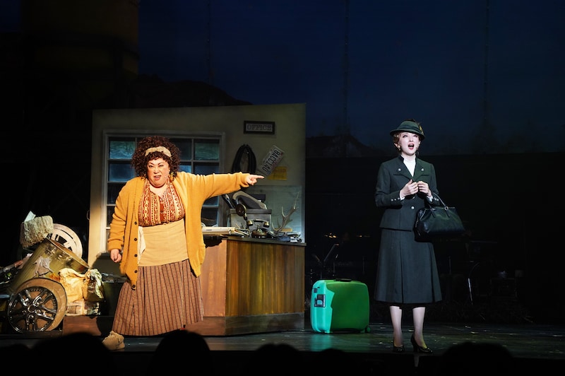 ミュージカル「バグダッド・カフェ」より。