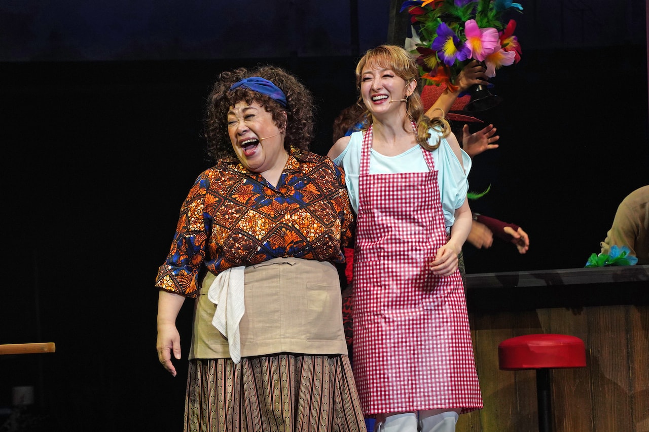 ミュージカル「バグダッド・カフェ」より。