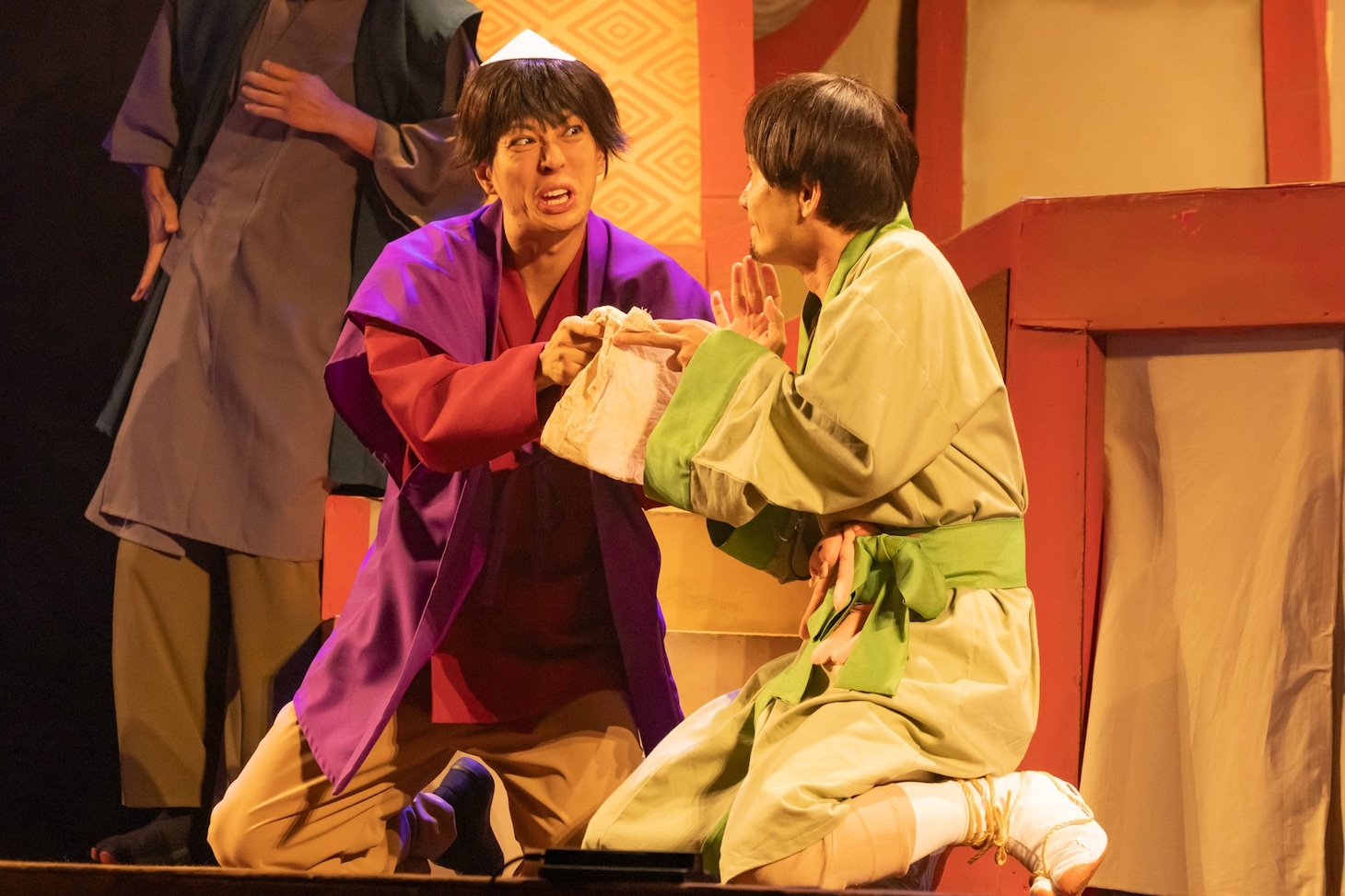 「復刻 舞台 増田こうすけ劇場 ギャグマンガ日和 ～奥の細道 地獄のランウェイ編～」より。