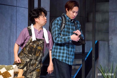 竹生企画第四弾「マイクロバスと安定」より。（撮影：桜井隆幸）