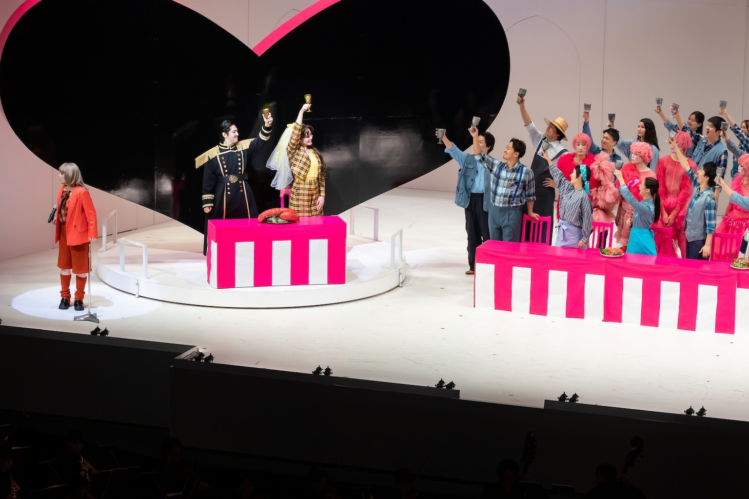 2025年度 全国共同制作オペラ ドニゼッティ作曲 / 歌劇「愛の妙薬」より。©Takashi Fujimoto