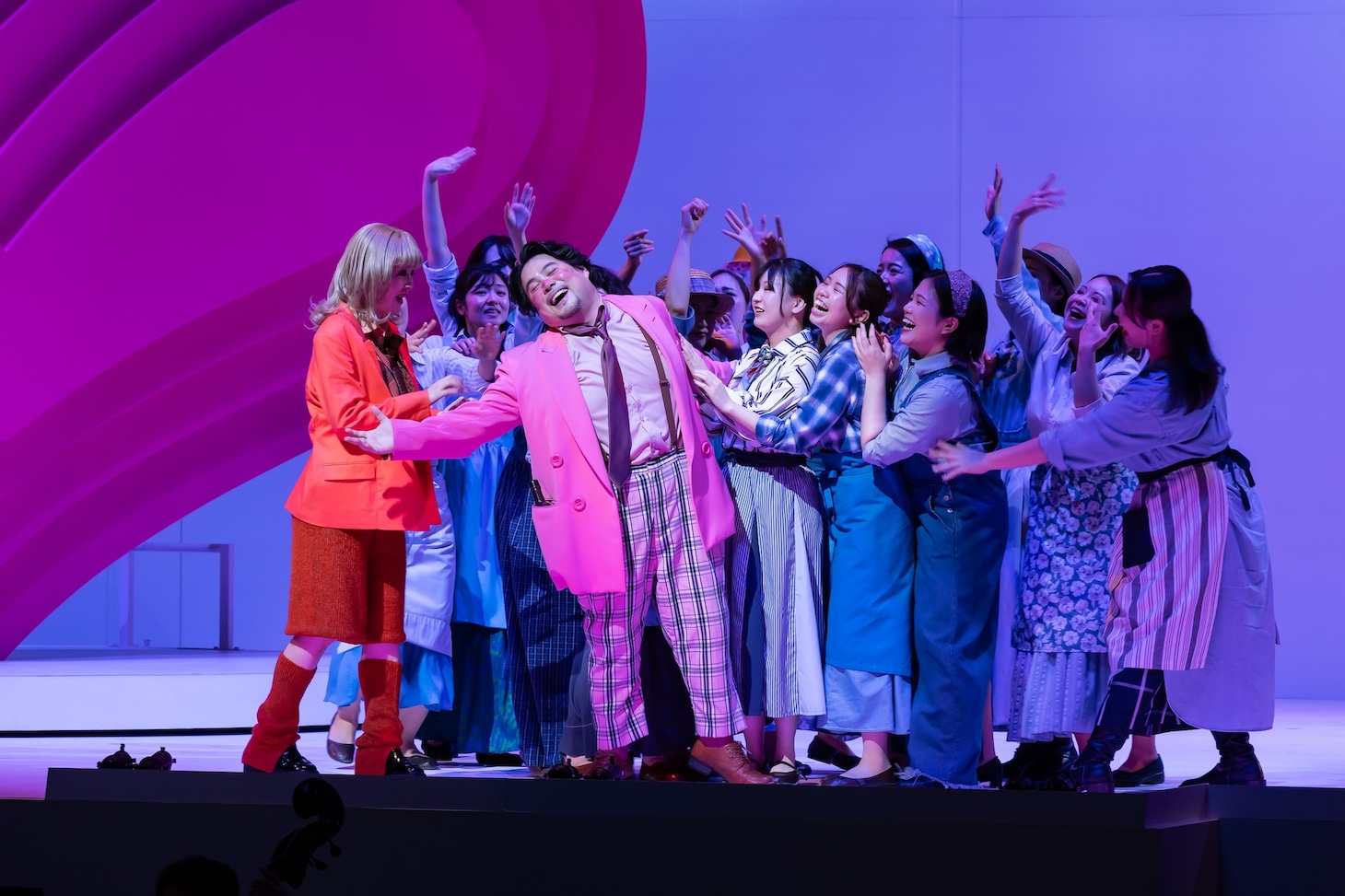 2025年度 全国共同制作オペラ ドニゼッティ作曲 / 歌劇「愛の妙薬」より。©Takashi Fujimoto