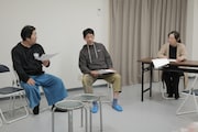 劇団普通「季節」稽古の様子。（撮影：福島健太）