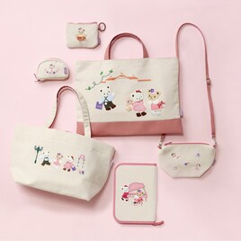 キャトルレーヴ×ファミリア第5弾にビオラちゃん再び、ピンクがアクセントカラーの全6種