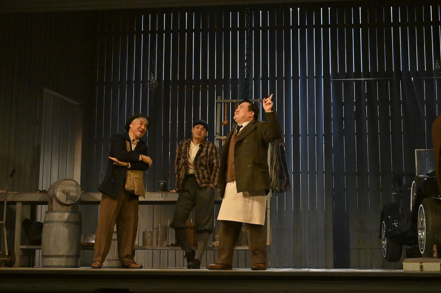 「すべての幸運を⼿にした男」より。（撮影：阿部章仁）