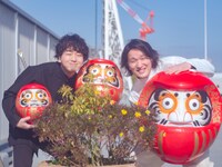 転転飯店。左から平山犬、中村亮太。