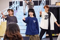 「ミュージカル『フラガリアメモリーズ』～Promise of Love～」稽古の様子。