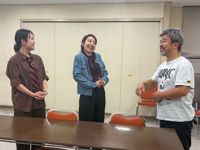 虚空旅団の稽古の様子。