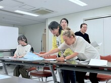 虚空旅団の稽古の様子。