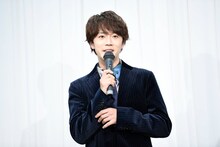 「わが歌ブギウギ-笠置シヅ子物語-」取材会より、林翔太。