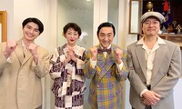 左から本田響矢、松雪泰子、市村正親、豊原功補。