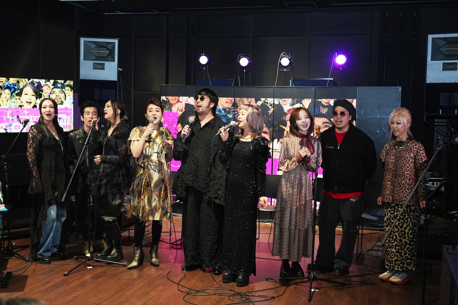 音楽劇「三文オペラ 歌舞伎町の絞首台」記者会見より。（撮影：飯塚麻美）