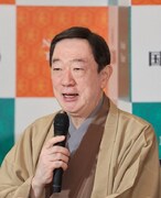 「令和8年初春歌舞伎公演」取材会より、坂東彌十郎。