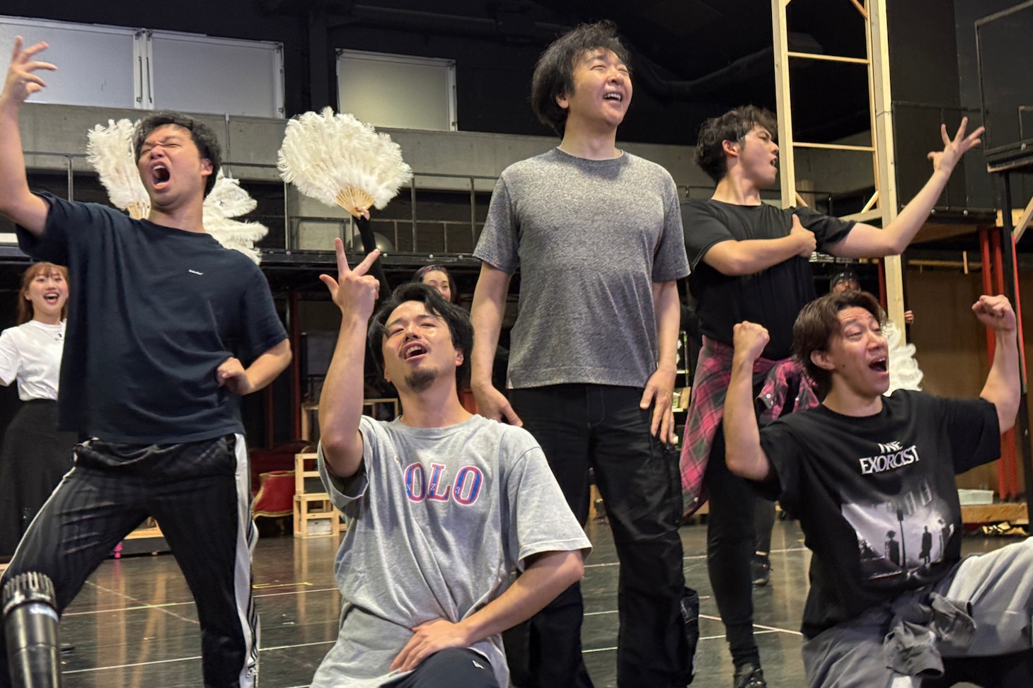 ミュージカル「サムシング・ロッテン」楽曲披露取材会より。