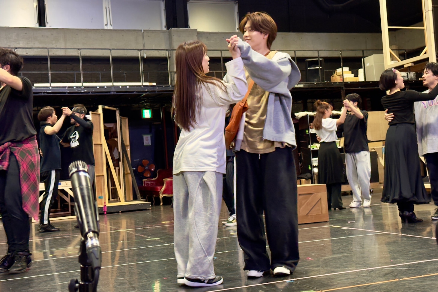 ミュージカル「サムシング・ロッテン」楽曲披露取材会より。