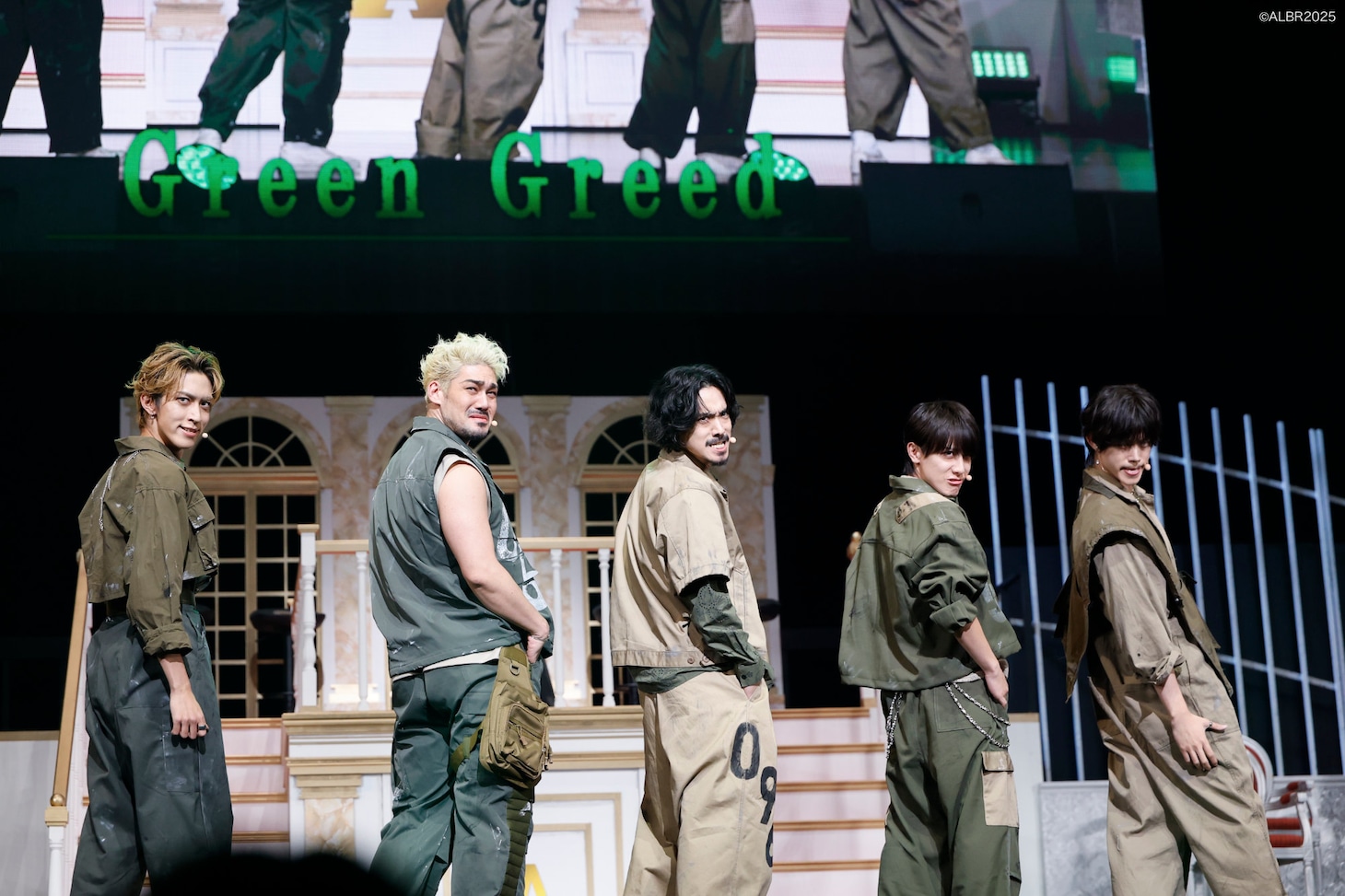 「ACTORS☆LEAGUE in Brain 2025」より、Green Greedのメンバー。©ALBR2025（撮影：小境勝巳、佐藤薫、冨田味我）