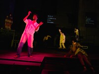 ヌトミック 新作音楽劇「彼方の島たちの話」より。（撮影：山口雄太郎）