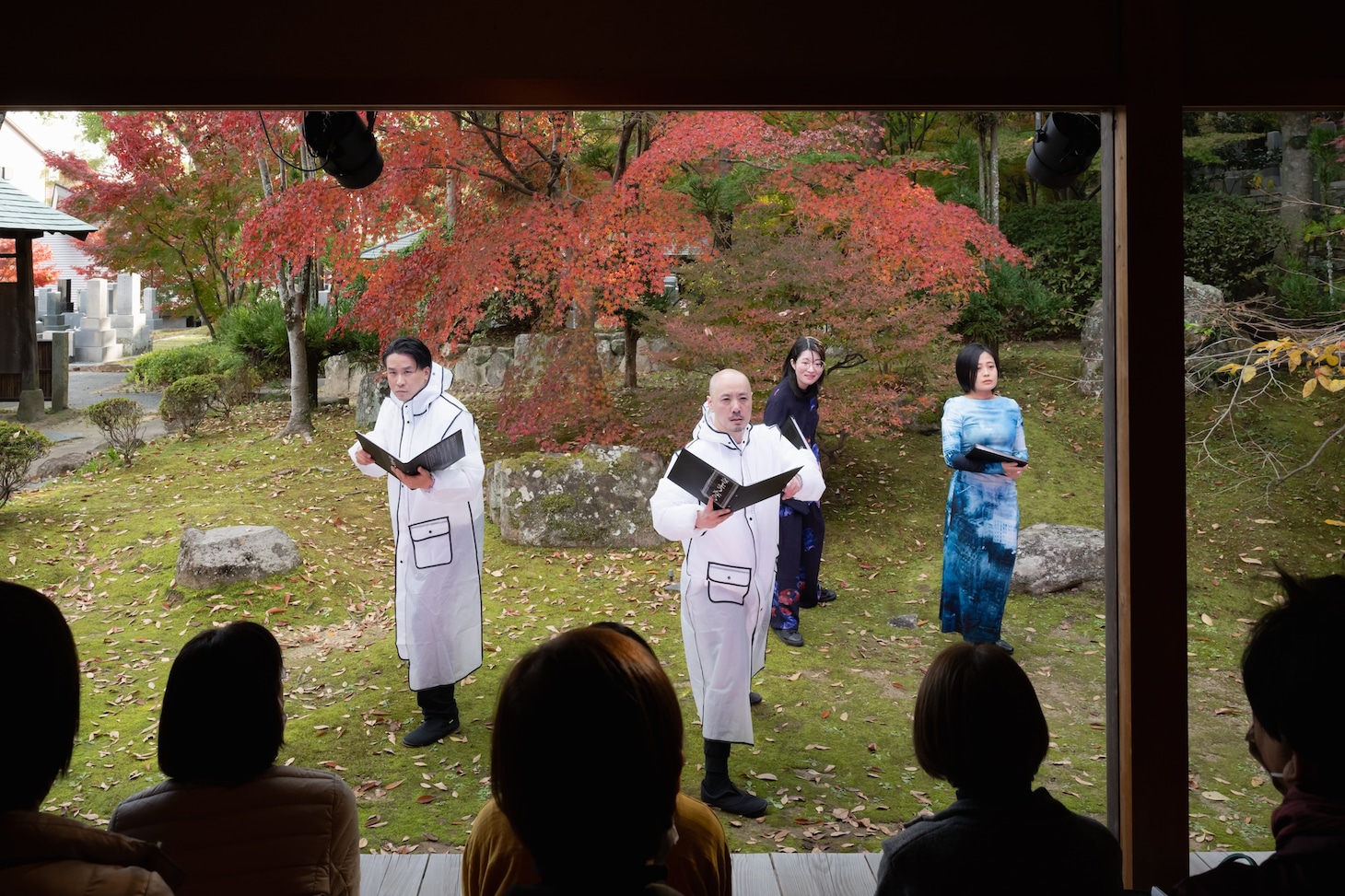 「MPAD2025」より、鎌ヶ谷アルトギルドによる山田風太郎「さようなら」の様子。（撮影：森井一鷹）