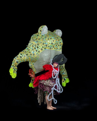 「ダンスパフォーマンス『ROOT：根』アオイヤマダ×小野龍一×ひびのこづえ」メインビジュアル（撮影：上原勇）